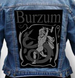 BURZUM 22 - Photo Quality Printed Back Patch