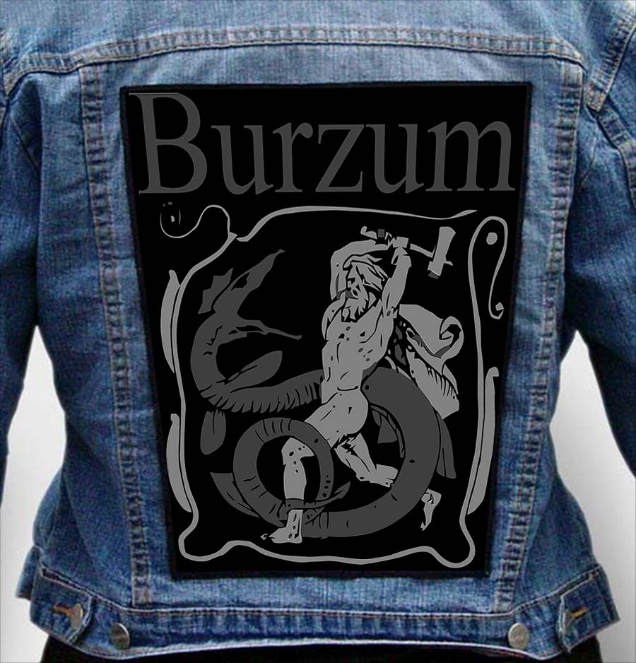 BURZUM 22 - Photo Quality Printed Back Patch