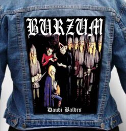 BURZUM 4 - Photo Quality Printed Back Patch