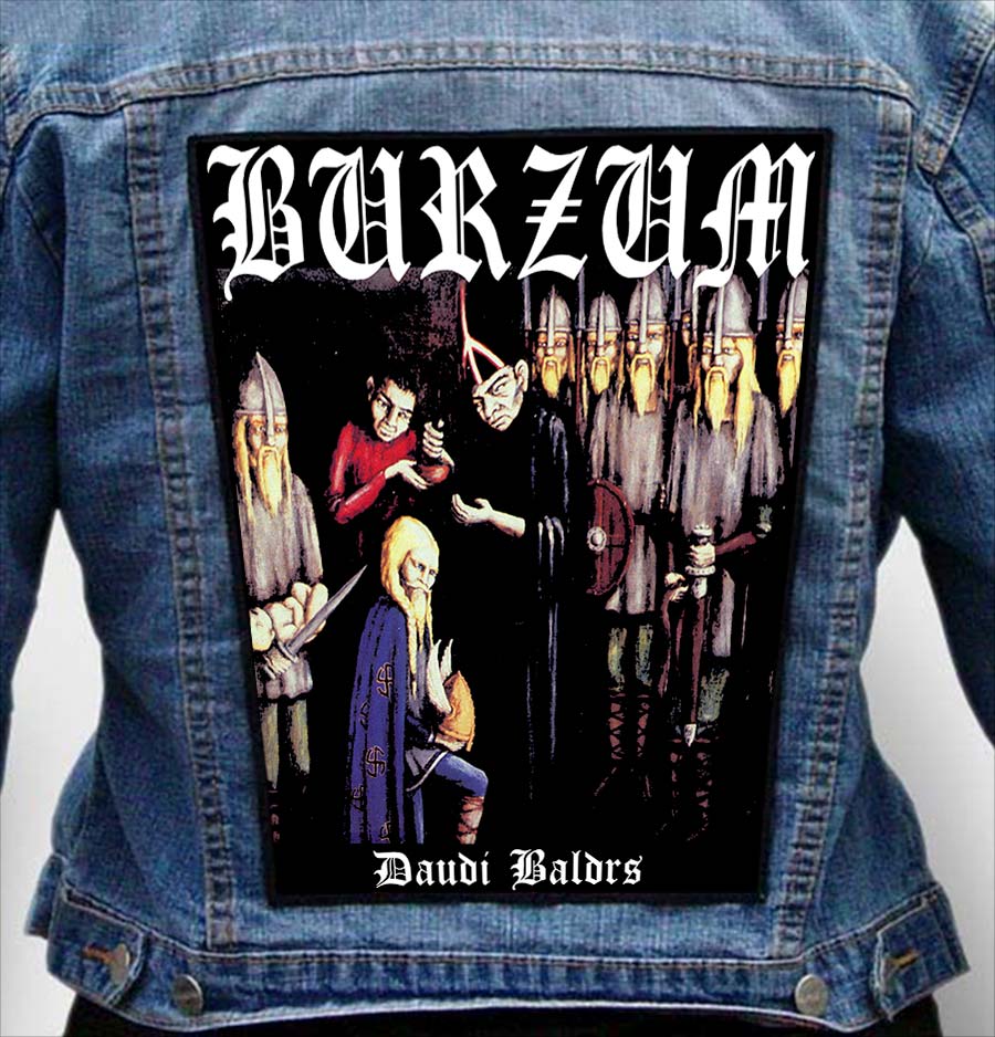 BURZUM 4 - Photo Quality Printed Back Patch