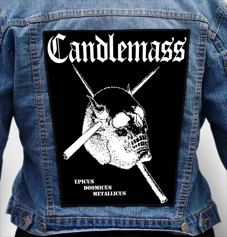 CANDLEMASS 1 - Photo Quality Printed Back Patch