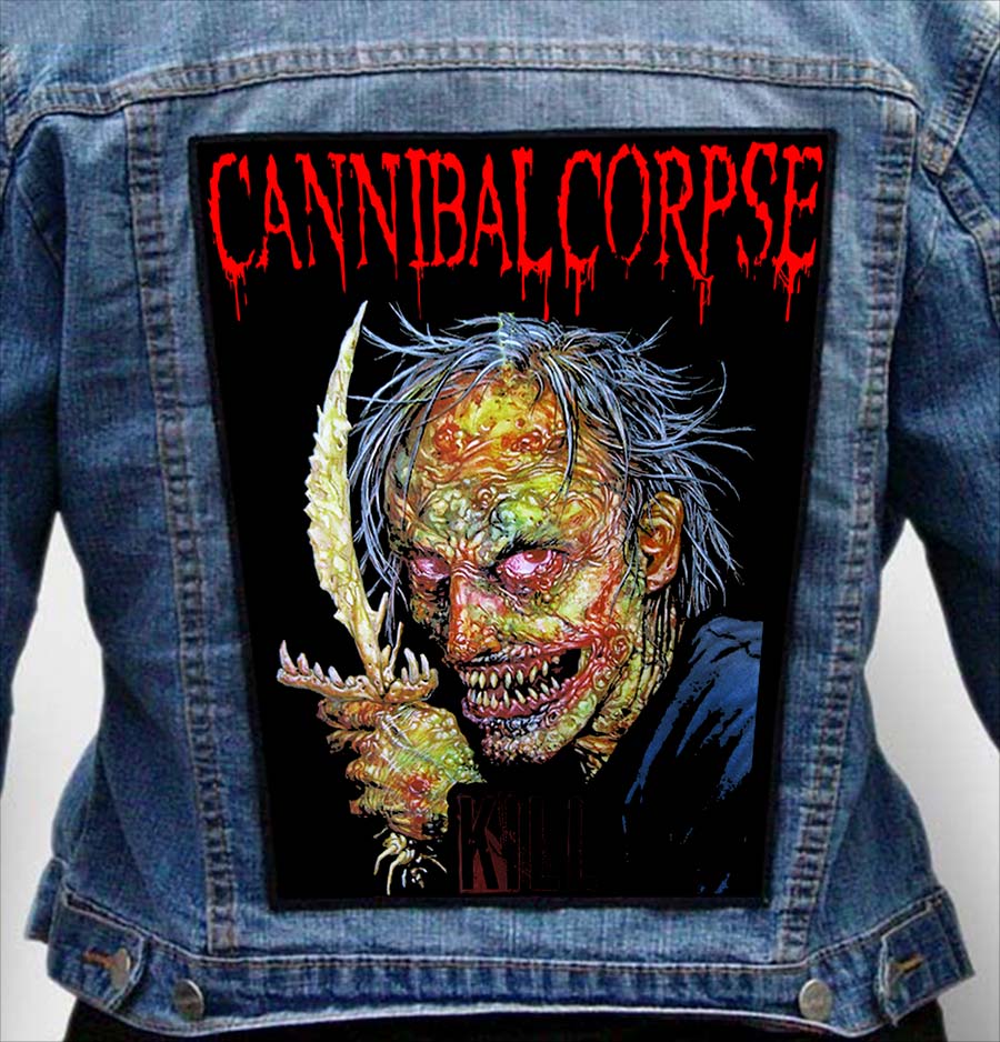 CANNIBAL CORPSE 18 - Photo Quality Printed Back Patch