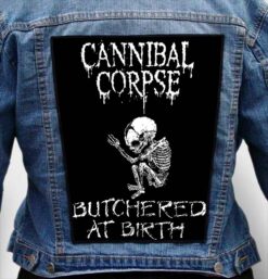 CANNIBAL CORPSE 25 - Photo Quality Printed Back Patch