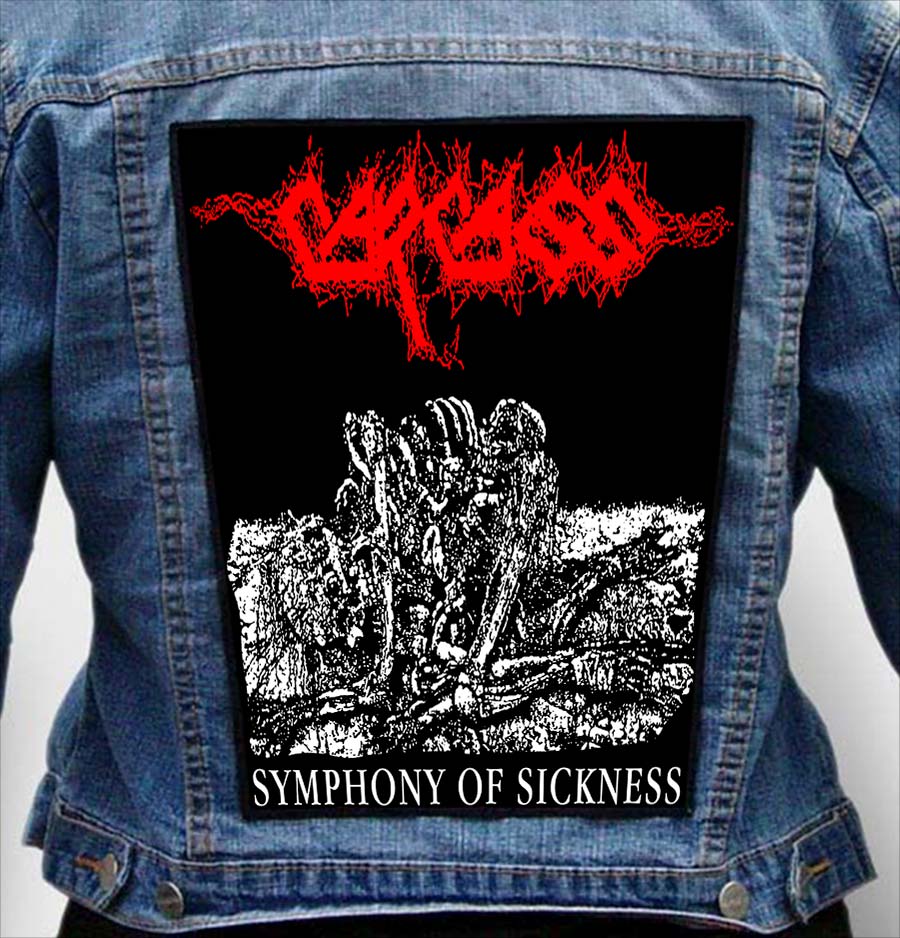 CARCASS 2 - Photo Quality Printed Back Patch