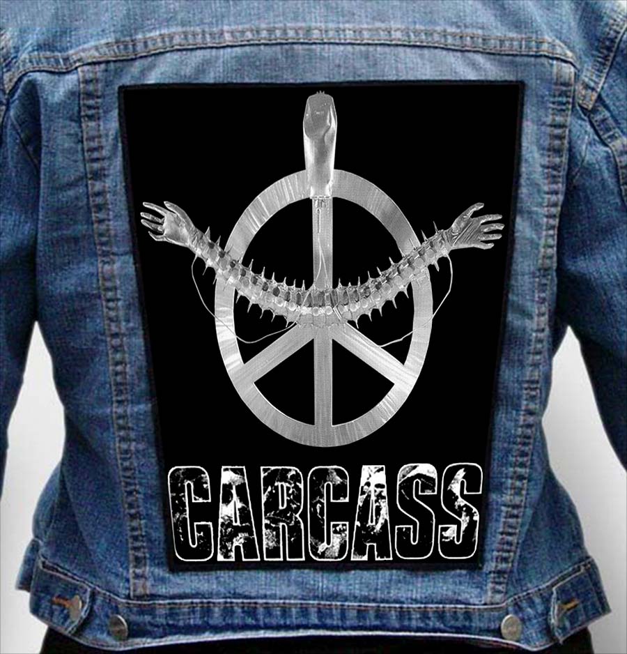 CARCASS 6 - Photo Quality Printed Back Patch