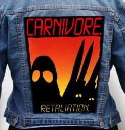 CARNIVORE 1 - Photo Quality Printed Back Patch