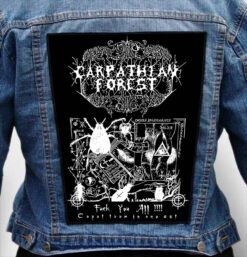 CARPATHIAN FOREST 1 - Photo Quality Printed Back Patch