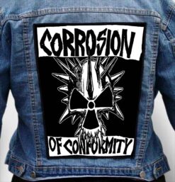 CORROSION OF CONFORMITY 1 - Photo Quality Printed Back Patch