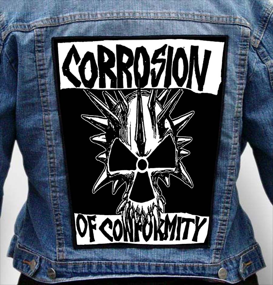 CORROSION OF CONFORMITY 1 - Photo Quality Printed Back Patch