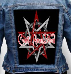 COUNT RAVEN BLOOD 2 - Photo Quality Printed Back Patch