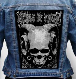 CRADLE OF FILTH 11 - Photo Quality Printed Back Patch