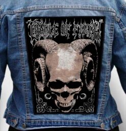 CRADLE OF FILTH 12 - Photo Quality Printed Back Patch