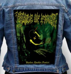CRADLE OF FILTH 14 - Photo Quality Printed Back Patch