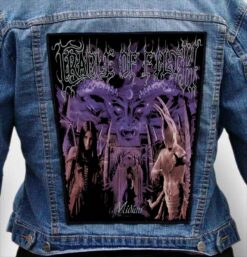 CRADLE OF FILTH 17 - Photo Quality Printed Back Patch