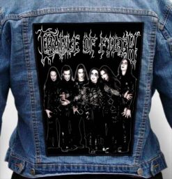 CRADLE OF FILTH 3 - Photo Quality Printed Back Patch