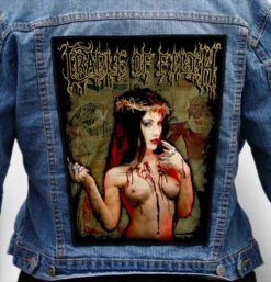 CRADLE OF FILTH 32 - Photo Quality Printed Back Patch