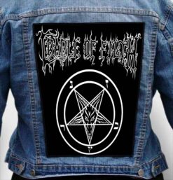 CRADLE OF FILTH 5 - Photo Quality Printed Back Patch