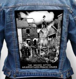 CRASS 1 - Photo Quality Printed Back Patch