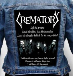 CREMATORY 2 - Photo Quality Printed Back Patch