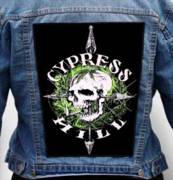 CYPRESS HILL 1 - Photo Quality Printed Back Patch