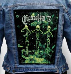 CYPRESS HILL 8 - Photo Quality Printed Back Patch