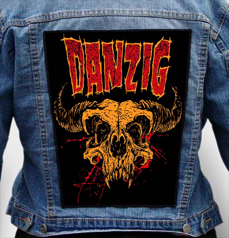 DANZIG 2 - Photo Quality Printed Back Patch