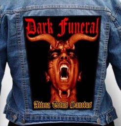 DARK FUNERAL 1 - Photo Quality Printed Back Patch