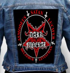 DARK FUNERAL 24 - Photo Quality Printed Back Patch