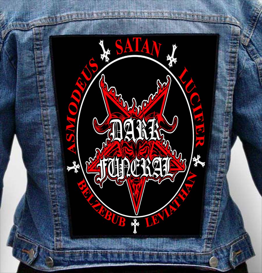 DARK FUNERAL 24 - Photo Quality Printed Back Patch
