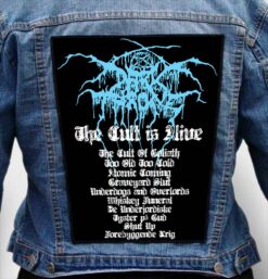 DARKTHRONE 34 - Photo Quality Printed Back Patch