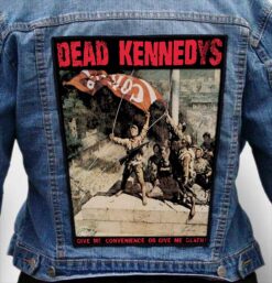 DEAD KENNEDYS 1 - Photo Quality Printed Back Patch