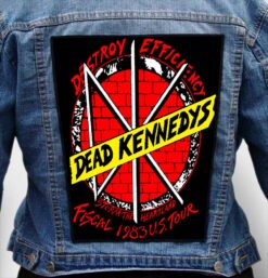 DEAD KENNEDYS 3 - Photo Quality Printed Back Patch