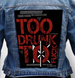 DEAD KENNEDYS 8 - Photo Quality Printed Back Patch