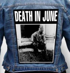 DEATH IN JUNE 2 - Photo Quality Printed Back Patch