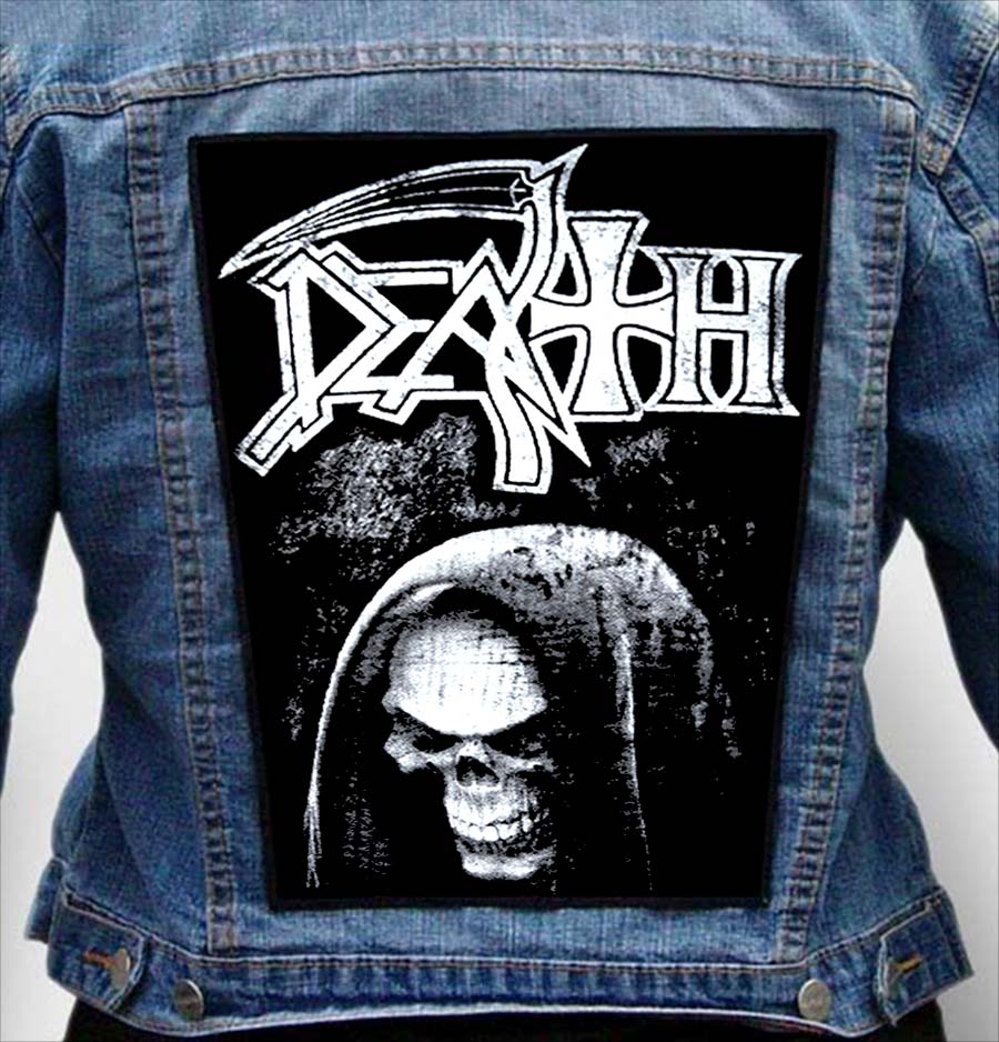 DEATH 37 - Photo Quality Printed Back Patch