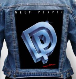 DEEP PURPLE 1 - Photo Quality Printed Back Patch