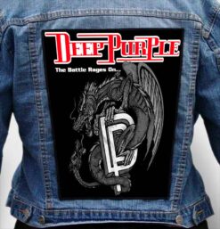 DEEP PURPLE 14 - Photo Quality Printed Back Patch