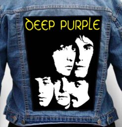 DEEP PURPLE 16 - Photo Quality Printed Back Patch