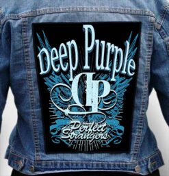 DEEP PURPLE 19 - Photo Quality Printed Back Patch