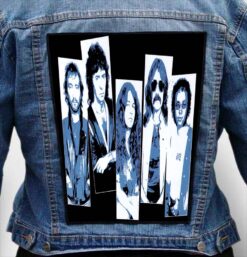 DEEP PURPLE 2 - Photo Quality Printed Back Patch