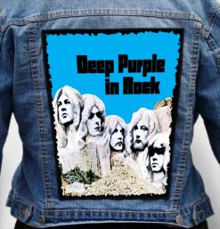 DEEP PURPLE 7 - Photo Quality Printed Back Patch