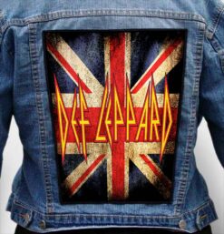 DEF LEPPARD 4 - Photo Quality Printed Back Patch