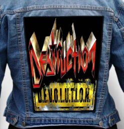 DESTRUCTION 3 - Photo Quality Printed Back Patch