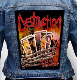 DESTRUCTION 5 - Photo Quality Printed Back Patch