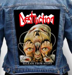 DESTRUCTION 7 - Photo Quality Printed Back Patch