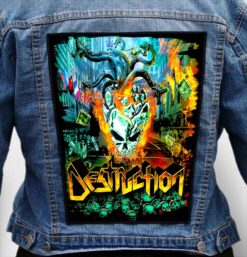 DESTRUCTION 8 - Photo Quality Printed Back Patch