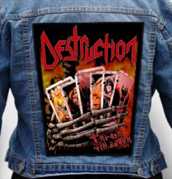 DESTRUCTION 9 - Photo Quality Printed Back Patch