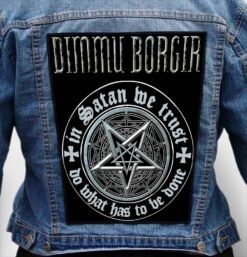 DIMMU BORGIR 29 - Photo Quality Printed Back Patch