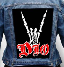 DIO 4 - Photo Quality Printed Back Patch
