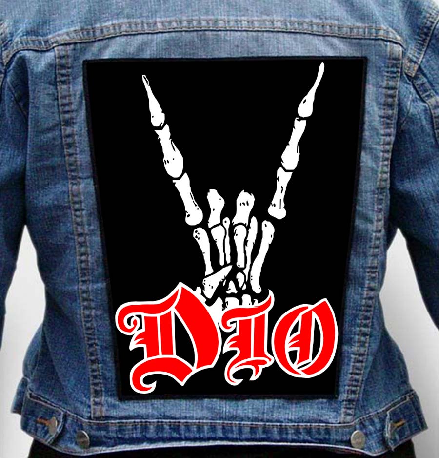 DIO 4 - Photo Quality Printed Back Patch